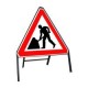 600mm Roadworks Ahead Sign